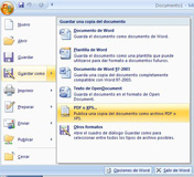 Convertir Office a Pdf. Captura Convertir Office a Pdf.