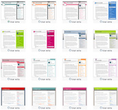 Imagen de varias plantillas.