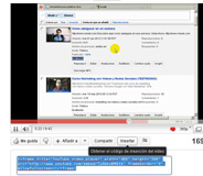 Captura  YouTube, insertar código