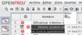 Captura de pantalla vinculando 2 tareas en Openproj.