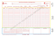 Documento oficial de la relación nominal de trabajadores: TC 2.