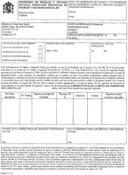 Uno de los modelos de liquidación de cuotas que utiliza la Inspección de Trabajo y Seguridad Social.