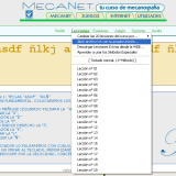 Captura de pantalla del Paso uno para cargar fichero txt.